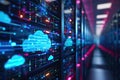 Elevating Connectivity: Cloud Servers, Data Transfer Hubs, and Futuristic Infrastructure