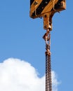Elevating crane Royalty Free Stock Photo
