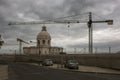 The elevating crane. Lisbon