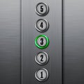 Elevator buttons panel