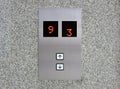 Elevator Call Panel, Up and Down Buttons