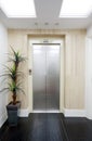 Elevator door Royalty Free Stock Photo