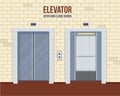 Elevator doors Royalty Free Stock Photo