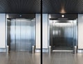 Elevator doors Royalty Free Stock Photo