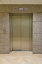 Elevator entrance and exit door Royalty Free Stock Photo