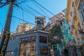 Elevator or funicular in Valparaiso, Chile