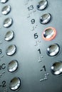 Elevator keypad Royalty Free Stock Photo