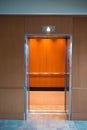 Elevator Lift Entrance Door Open Royalty Free Stock Photo