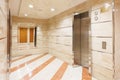 Elevators lobby Royalty Free Stock Photo