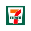 7 eleven logo vector eps10 format file Royalty Free Stock Photo