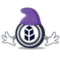 Elf bancor coin character cartoon Royalty Free Stock Photo