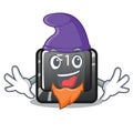 Elf f11 button installed on mascot keyboard Royalty Free Stock Photo