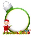 Elf Ornament Background Royalty Free Stock Photo