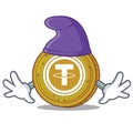 Elf Tether coin character cartoon