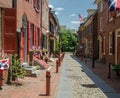 Elfreth\'s Alley in Philadelphia