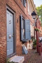 Elfreths Alley Philadelphia Royalty Free Stock Photo