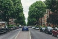 Elgin Avenue, Maiden Vale, London Royalty Free Stock Photo