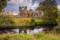 Elgin Cathedral above River Lossie