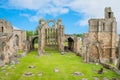 Elgin Cathedral in a sunny day, Moray, Scotland