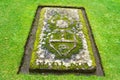 Historic grave among the ruins of the Elgin Cathedral in Elgin, Scotland