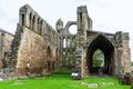 Ruins of the Elgin Cathedral in Elgin, Scotland