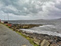 Elgol Pier View on the isle of Skye, Scotland Royalty Free Stock Photo