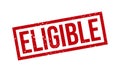 Eligible Rubber Stamp. Eligible Grunge Stamp Seal Vector Illustration Royalty Free Stock Photo
