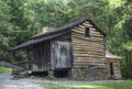 Elijah Oliver Log Cabin, Great Smoky Mountains National Park Royalty Free Stock Photo