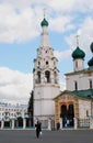 Elijah the Prophet church in Yaroslavl, Russia.