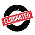 Eliminated rubber stamp Royalty Free Stock Photo