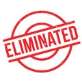 Eliminated rubber stamp Royalty Free Stock Photo