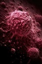 Eliminating Pink Cancer Cells in High Resolution.