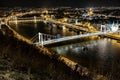 Elisabeth Bridge - Budapest - Hungary. Royalty Free Stock Photo