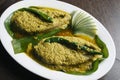 Elisher tela jhal - A Bengali Dish Royalty Free Stock Photo