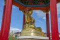 Sculpture of the Buddhist teacher Nagarjuna at the hurul \