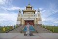 Sculpture of the White Elder at the temple \