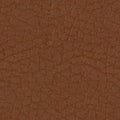 Elite brown leather background. Seamless square texture, tile re Royalty Free Stock Photo