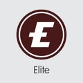 Elite - Crypto Currency Sign Icon.