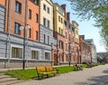 Elite residential development on the Golden embankment