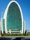 Elite World Hotels, the oval shape building in Istanbul, Turkey