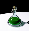 Elixir. 3d rendering glass bottle fantasy games