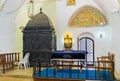 In Eliyahu Hanavi synagogue Royalty Free Stock Photo