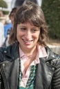 Eliza Hittman, director of Beach Rats and Sundance prizewinner, during the 43rd Deauville American Film festival Royalty Free Stock Photo