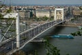 Elizabeth bridge in Budapest Hungary Royalty Free Stock Photo