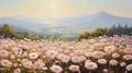 Provence Morning: A Joyful Celebration Of Nature In Pink Daisies