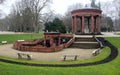 Elizabeth Fountain, Elisabethenbrunnen, mineral water well in the Kurpark, Bad Homburg, Germany