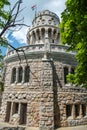 Elizabeth Lookout tower on Janos Hill (Janos-hegy) in Budapest, Hungary Royalty Free Stock Photo