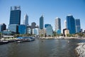 Elizabeth Quay: Ferry and Gondola Royalty Free Stock Photo