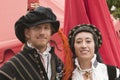 Elizabethan actors Royalty Free Stock Photo
