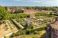 Elizabethan Garden, Kenilworth Castle, Warwickshire. Royalty Free Stock Photo